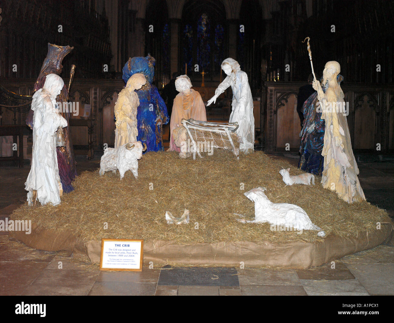 Salisbury Wiltshire England Salisbury Cathedral Crib Designed and Made