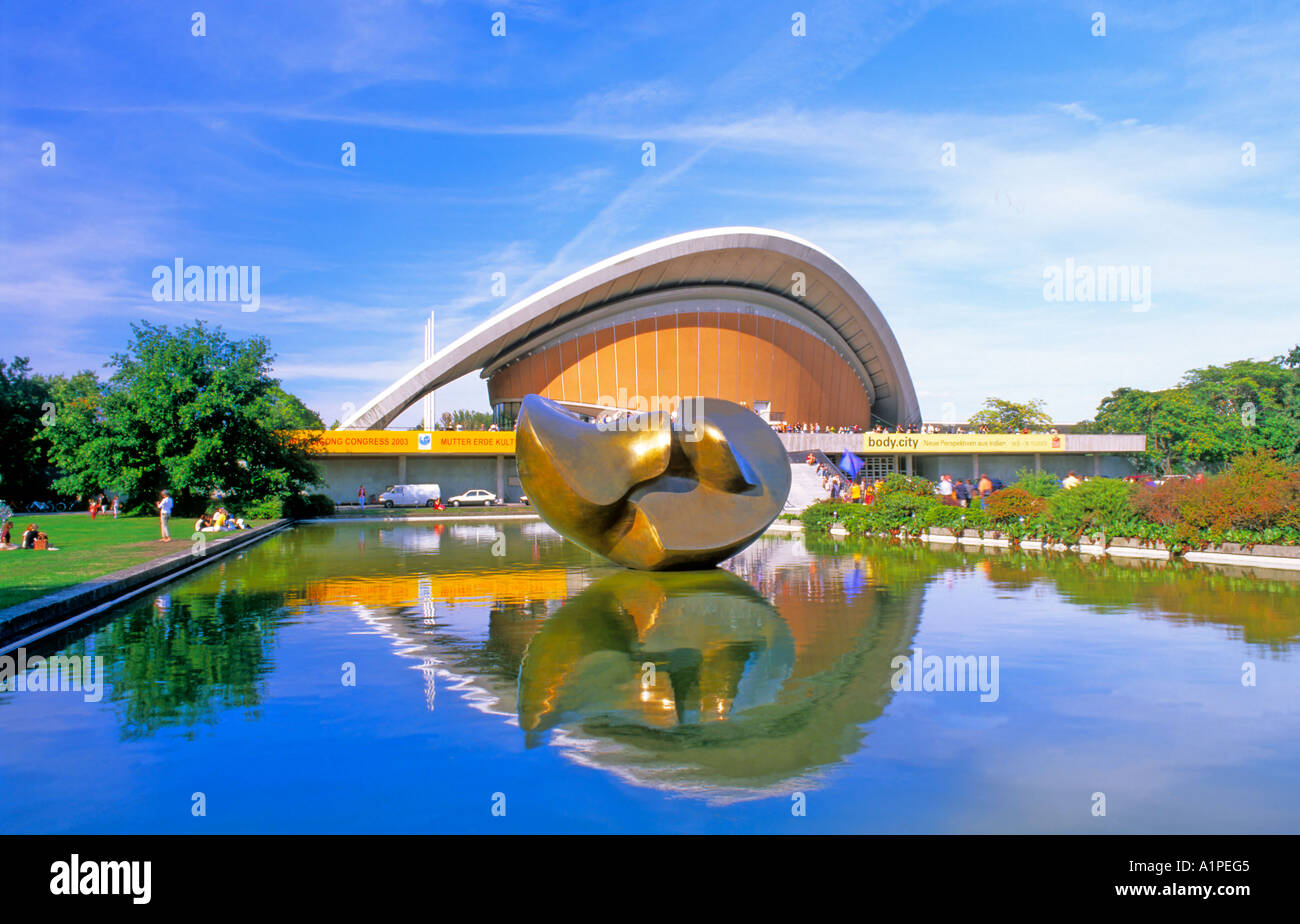 House of the Cultures of the World Berlin Germany Stock Photo