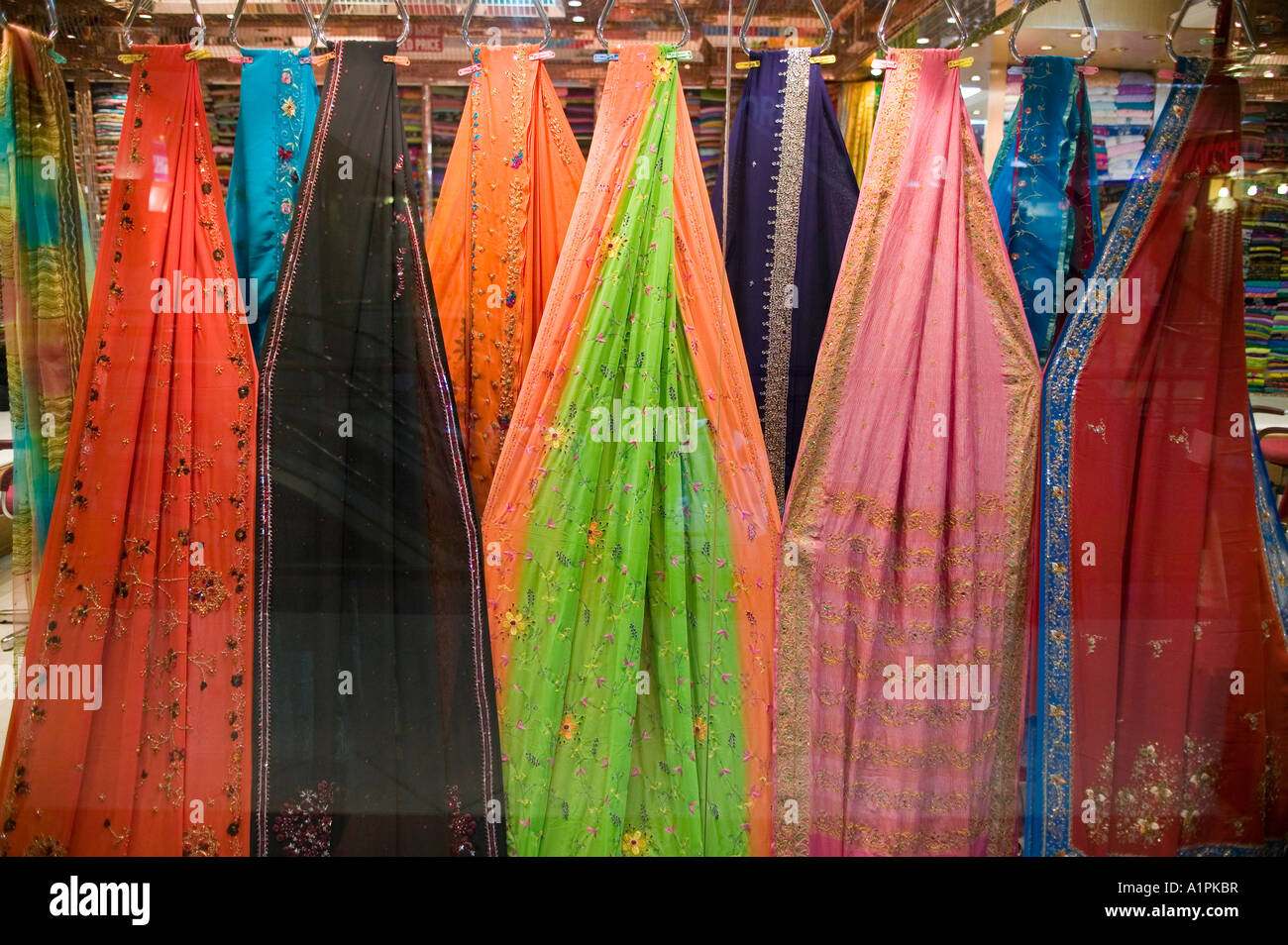 Clothing store in shopping center in Gulshan Dhaka Bangladesh Stock