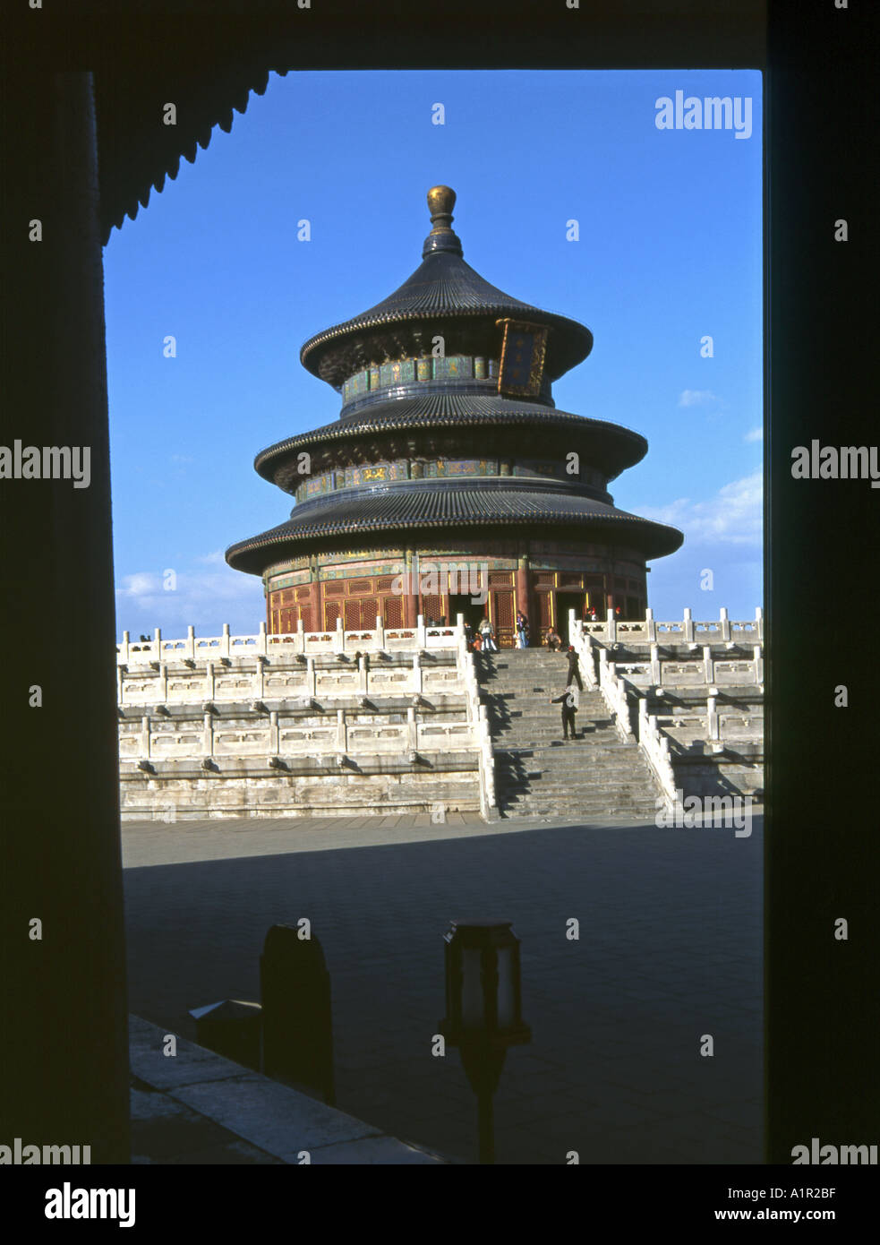 Hall of Prayer for Good Harvests Temple of Heaven UNESCO World Heritage Site Beijing Peking China Chinese Asian Asiatic Asia Stock Photo