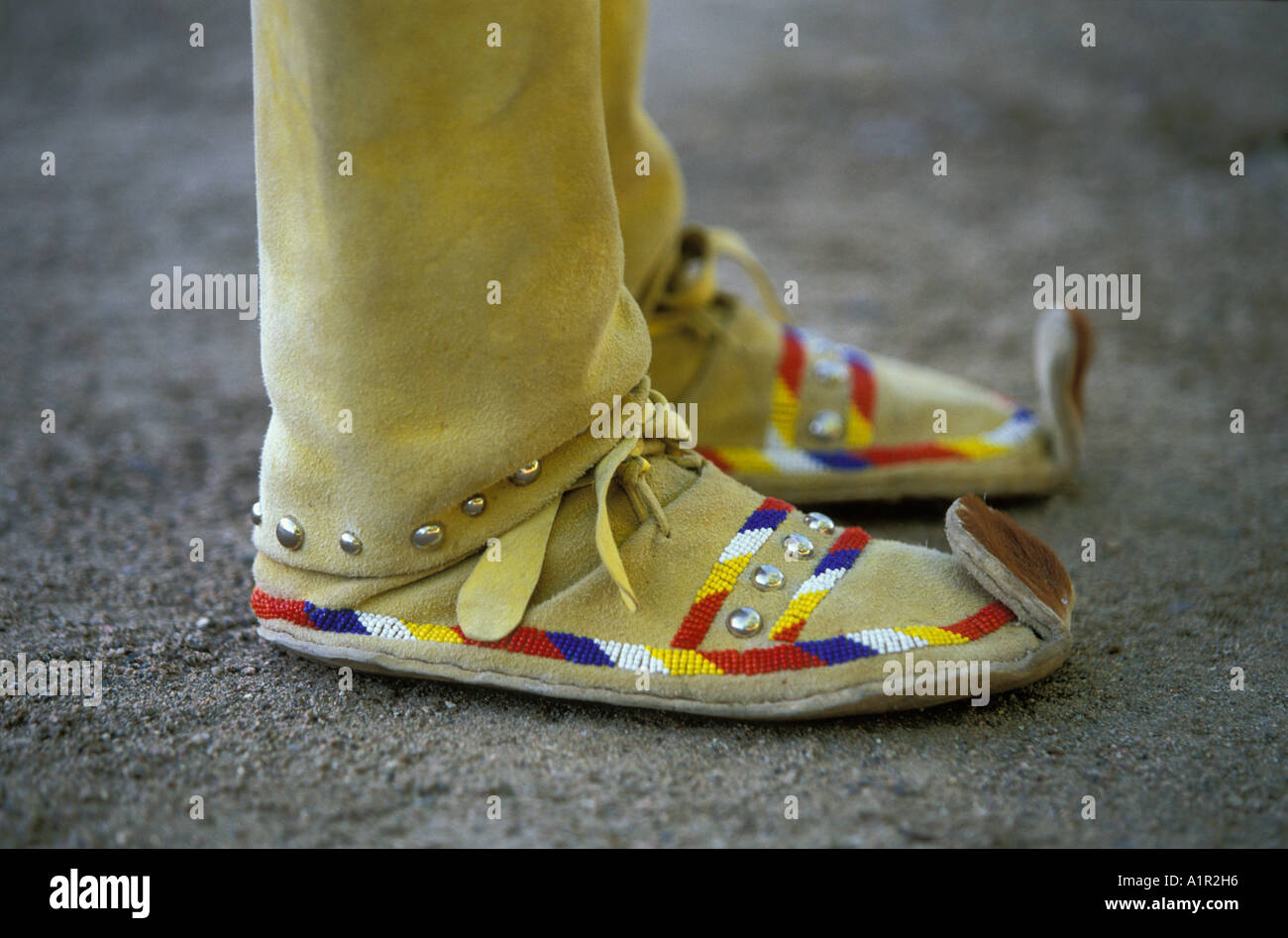 Indian moccasins hi-res stock photography and images - Alamy