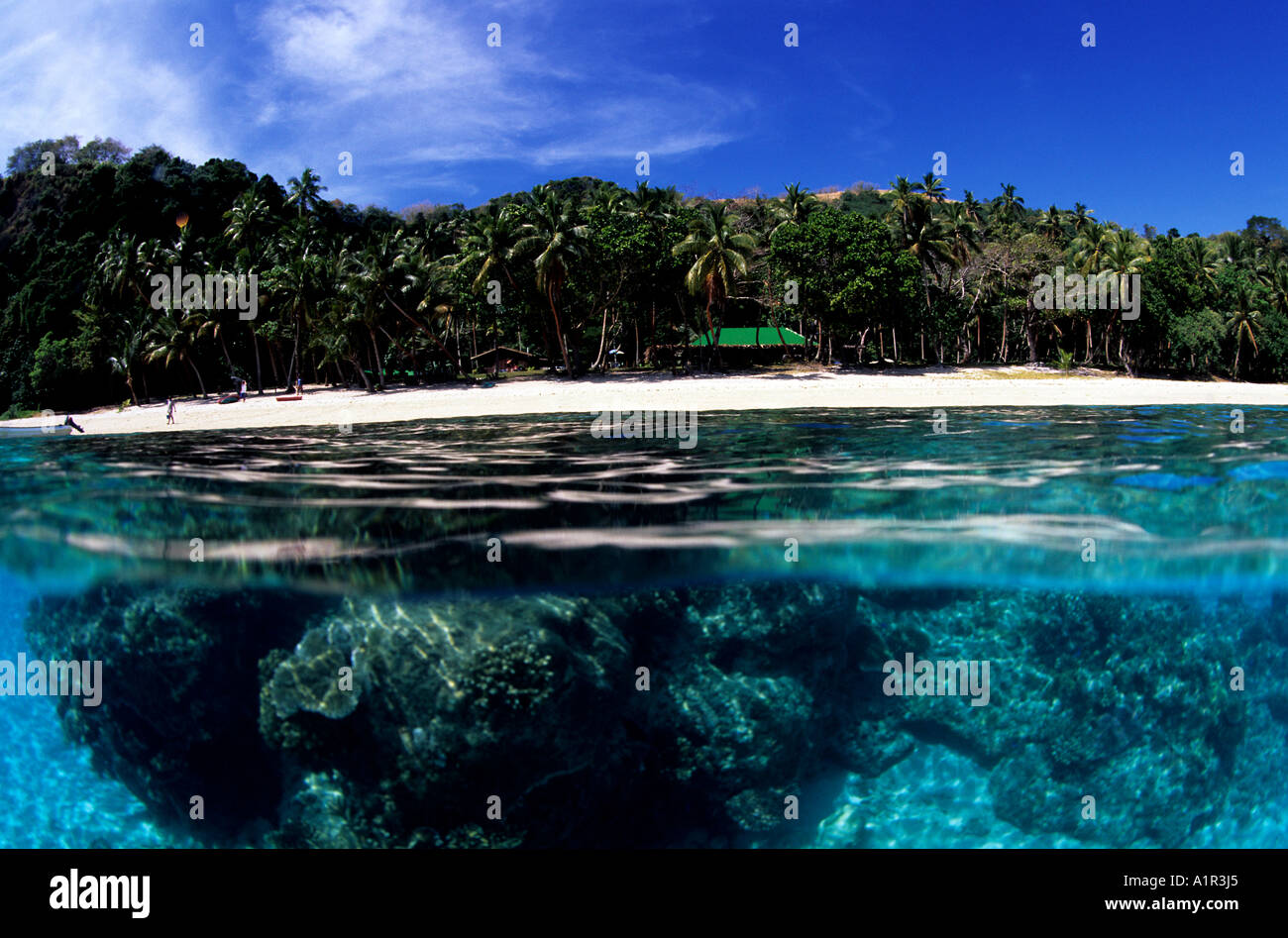 Yanuca Island in Beqa Lagoon, Viti Levu, Fiji Islands Stock Photo - Alamy