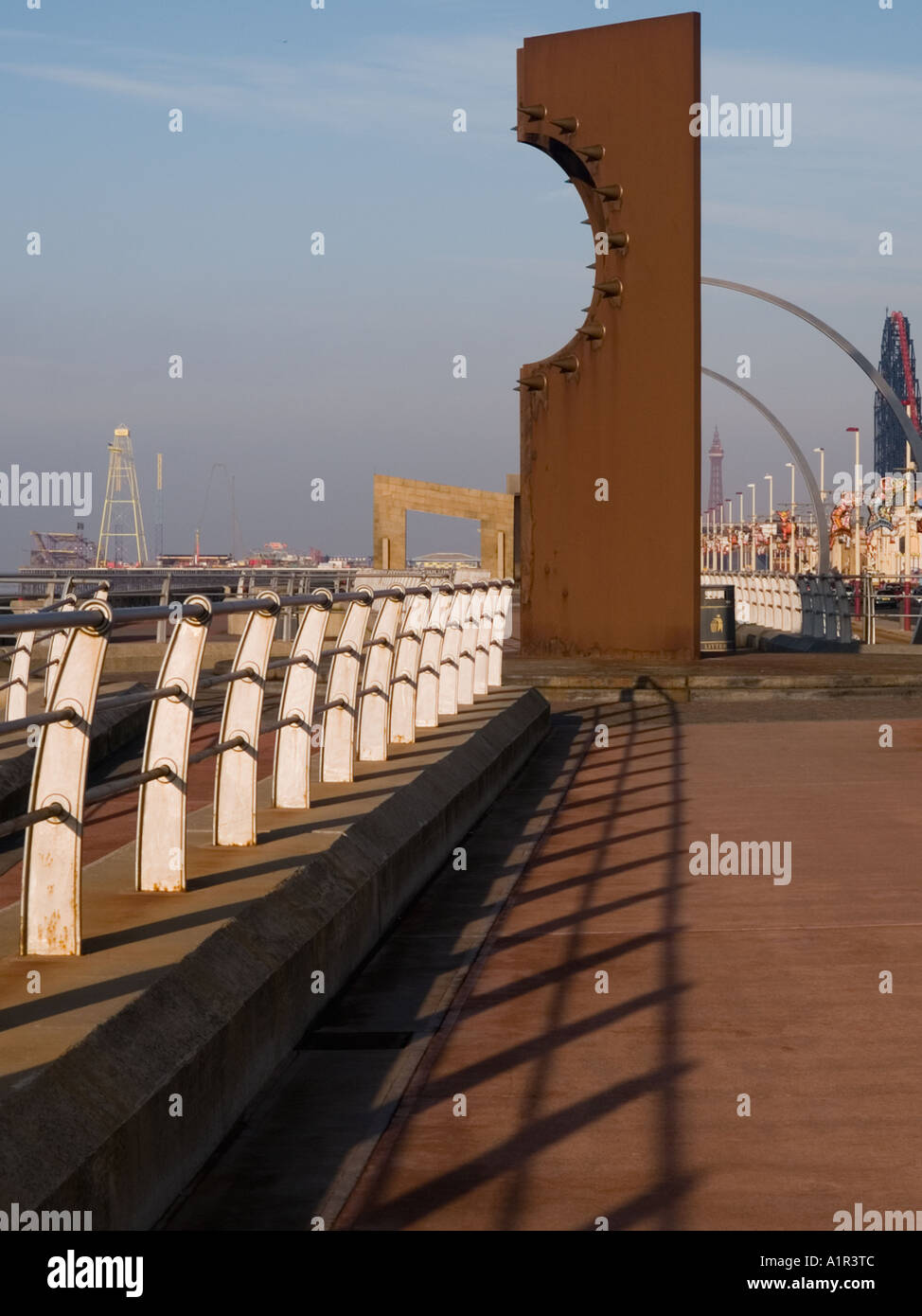 Sculpture on Blackpool s South Promenade Stock Photo Alamy
