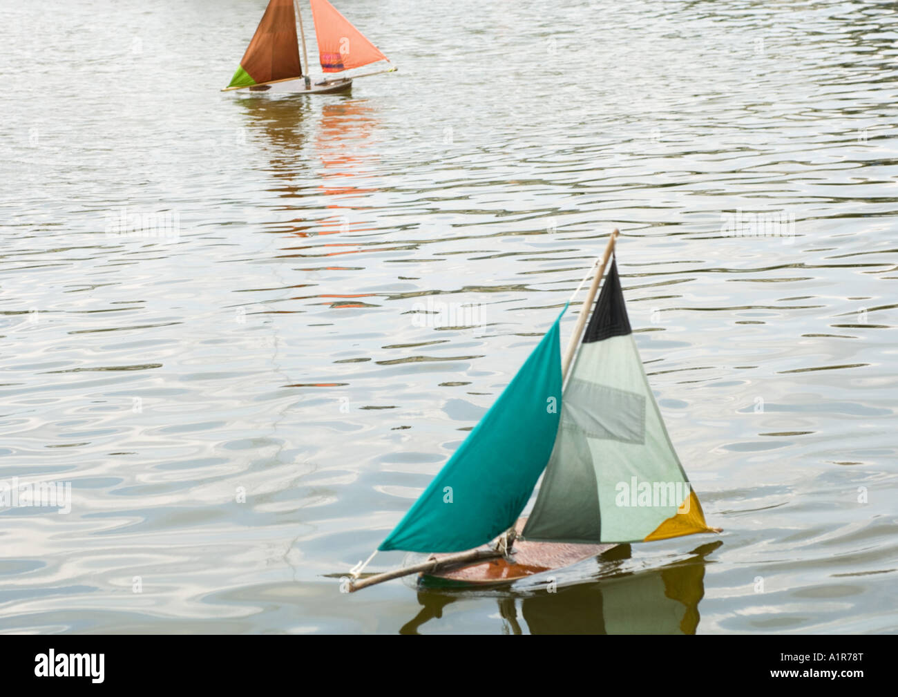 Wooden boats toys hi-res stock photography and images - Alamy
