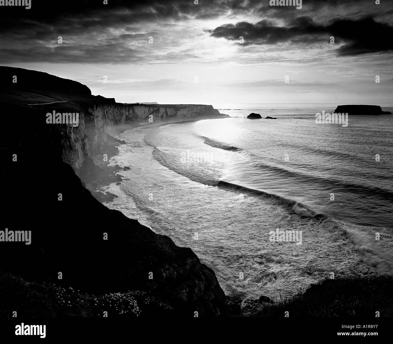 Carrick a rede rope bridge: Black and White Stock Photos & Images - Alamy