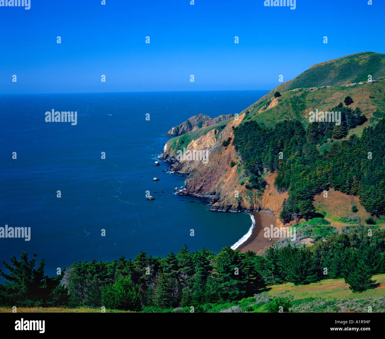 Big Sur California coast Stock Photo - Alamy