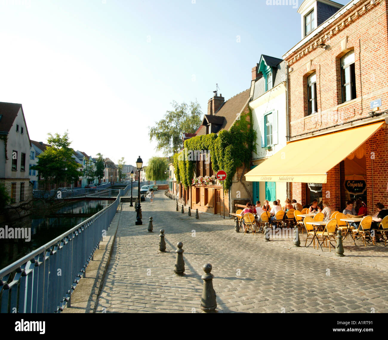 Restaurant Amiens Picardie Northern France Stock Photo - Alamy