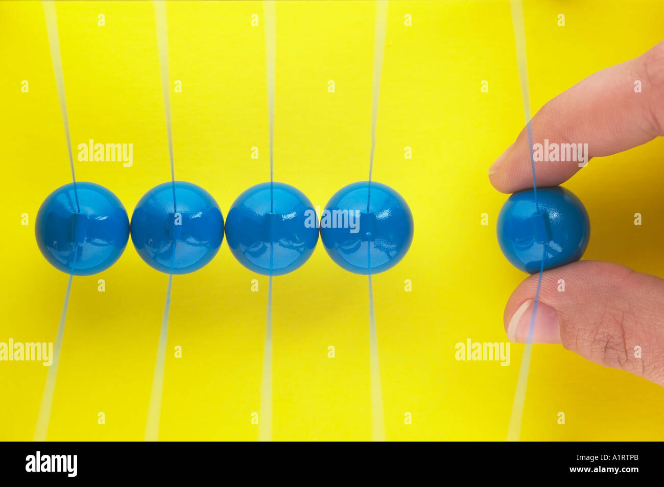 Newton law of motion hi-res stock photography and images - Alamy