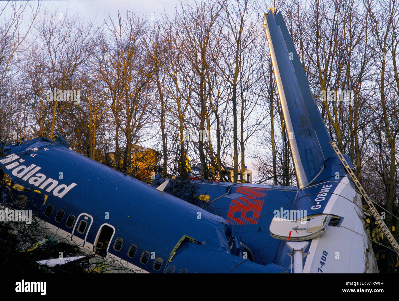 British midlands m1 plane crash hires stock photography and images Alamy