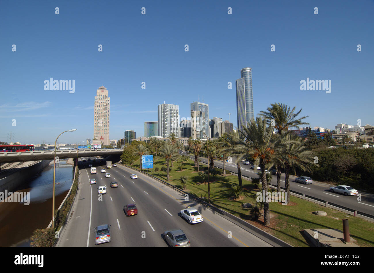 The high rise building at the Israeli Diamond exchange centre Ramat Gan