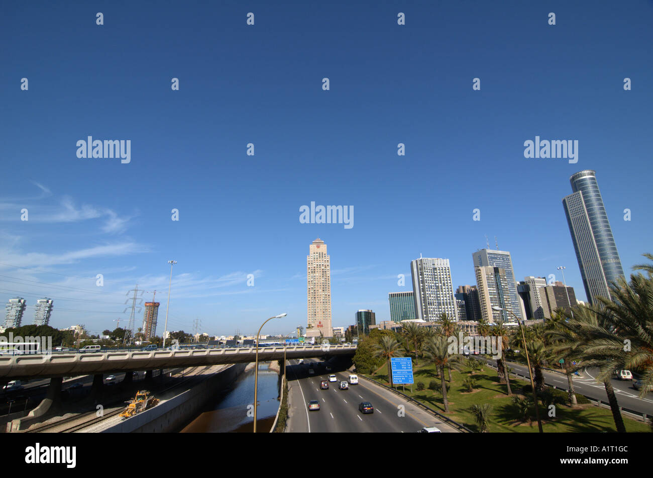 The high rise building at the Israeli Diamond exchange centre Ramat Gan