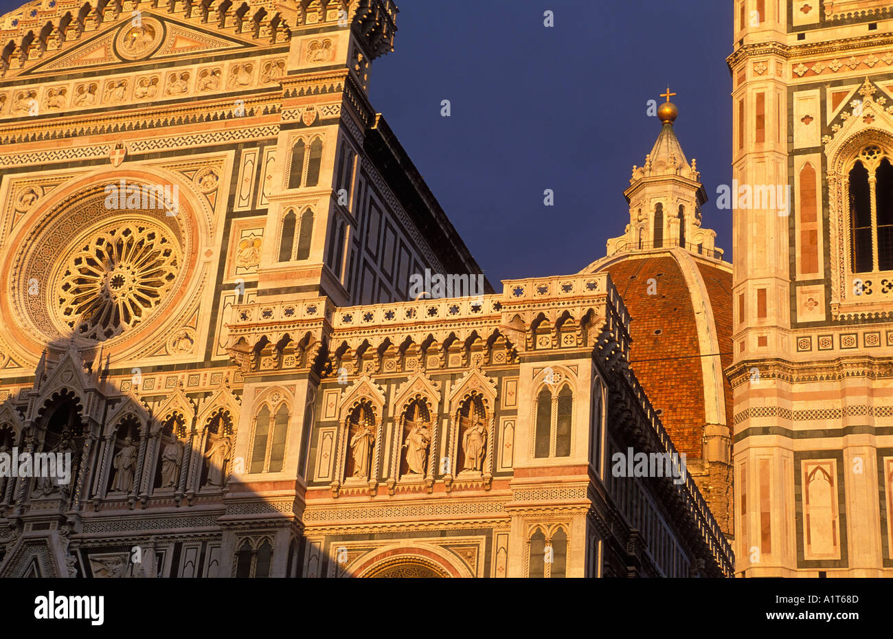 Brunelleschis dome duomo cathedral florence hi-res stock photography ...