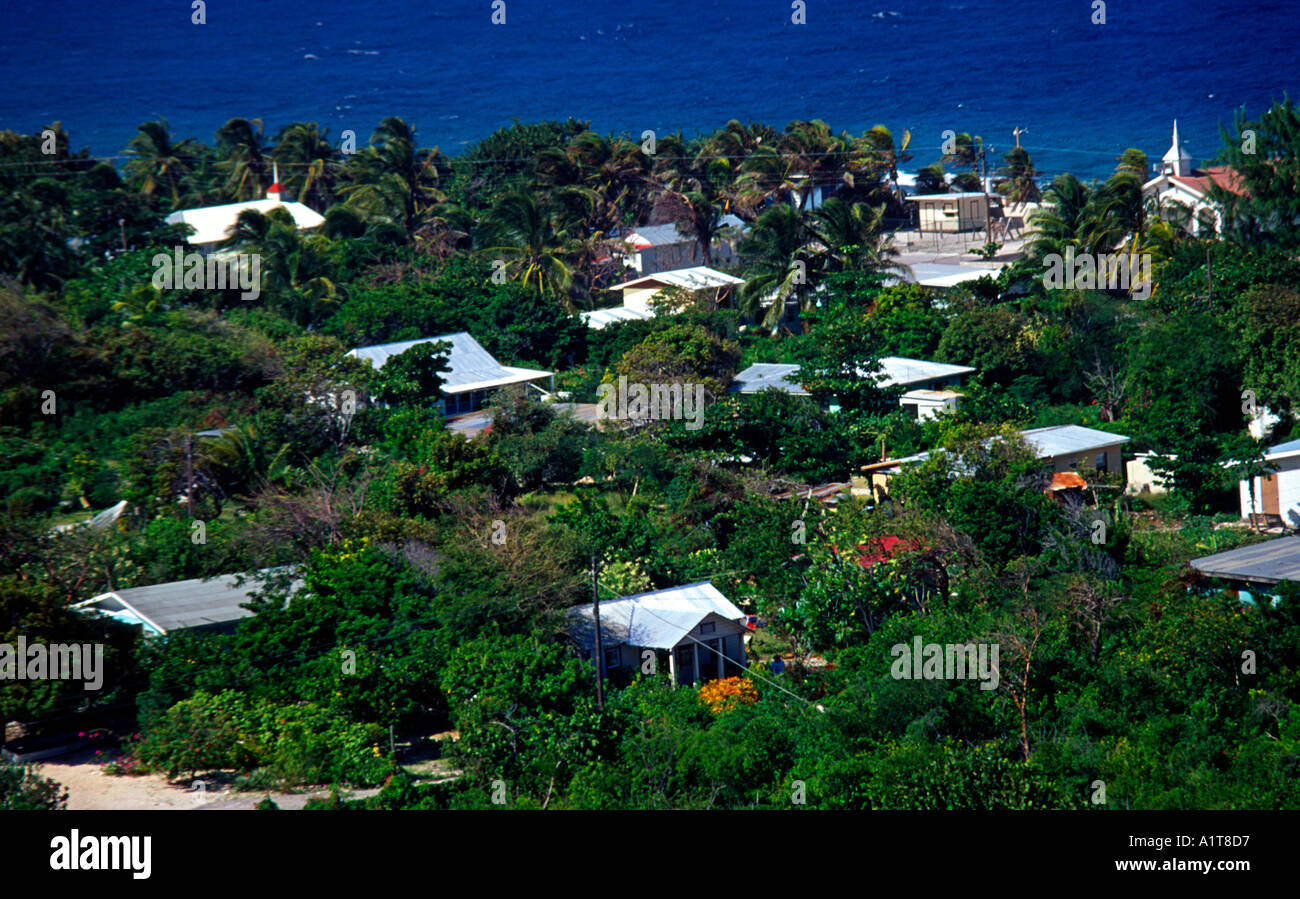 Spot Bay from the Bluff Cayman Brac Cayman Islands Stock Photo Alamy