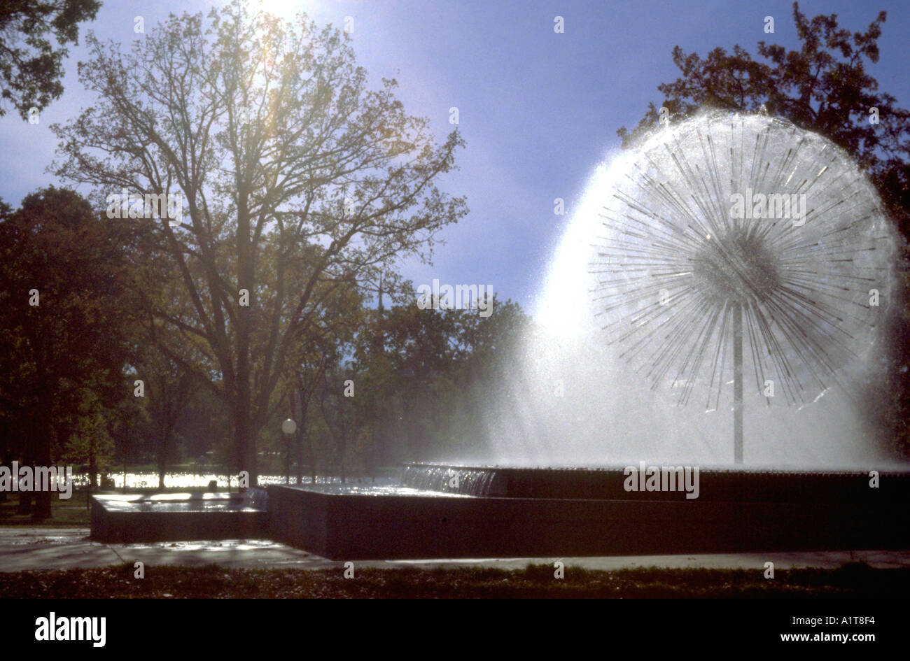 Burger Fountain at Loring Park. Minneapolis Minnesota MN USA Stock