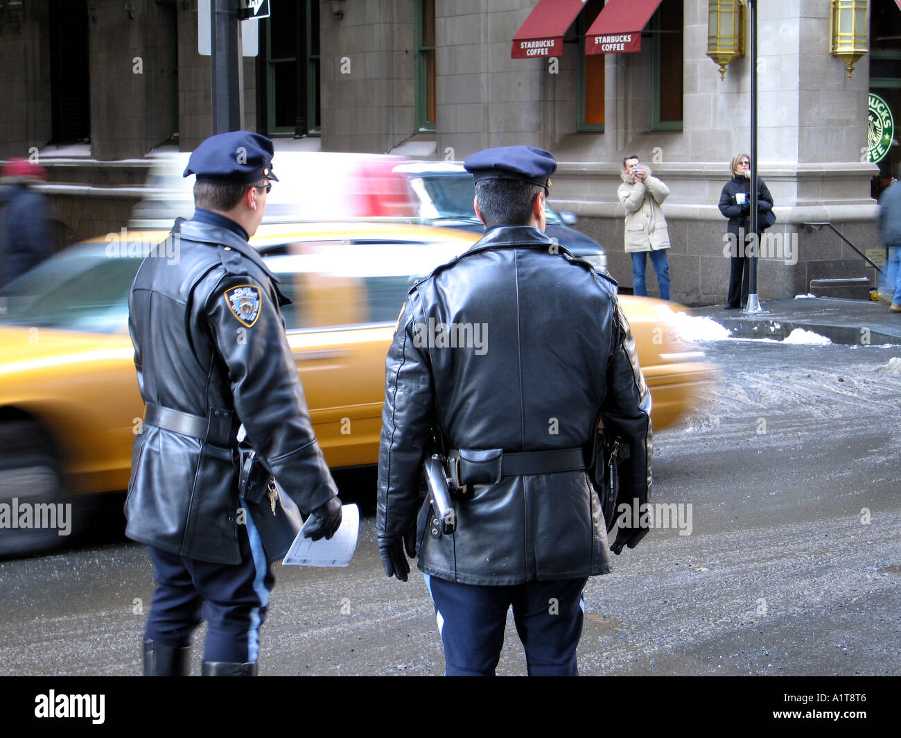 Nypd police jacket hi-res stock photography and images - Alamy