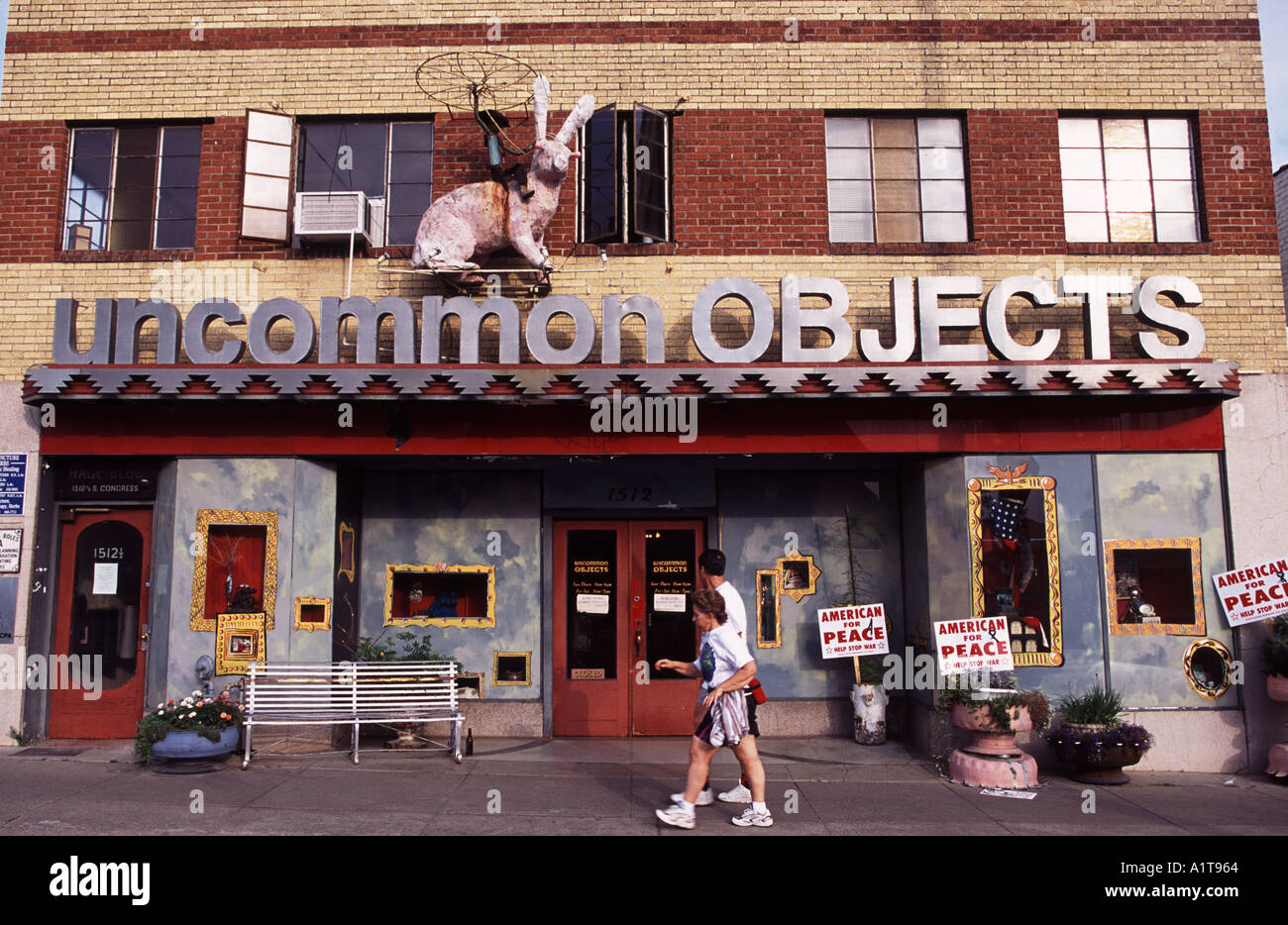 Shopfront South Congress Street Austin Texas USA Stock Photo Alamy