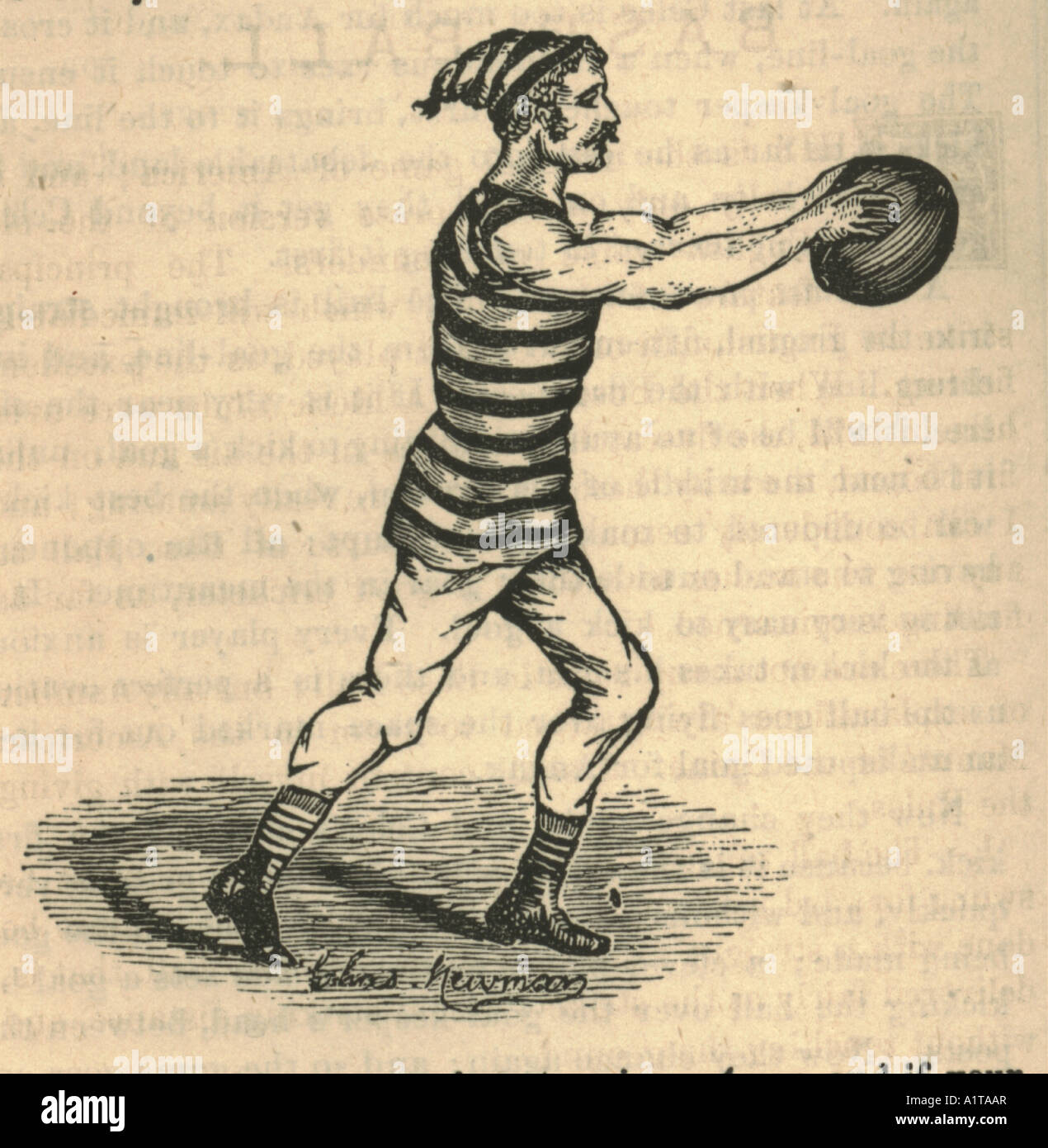 19th century football ball hi-res stock photography and images - Alamy