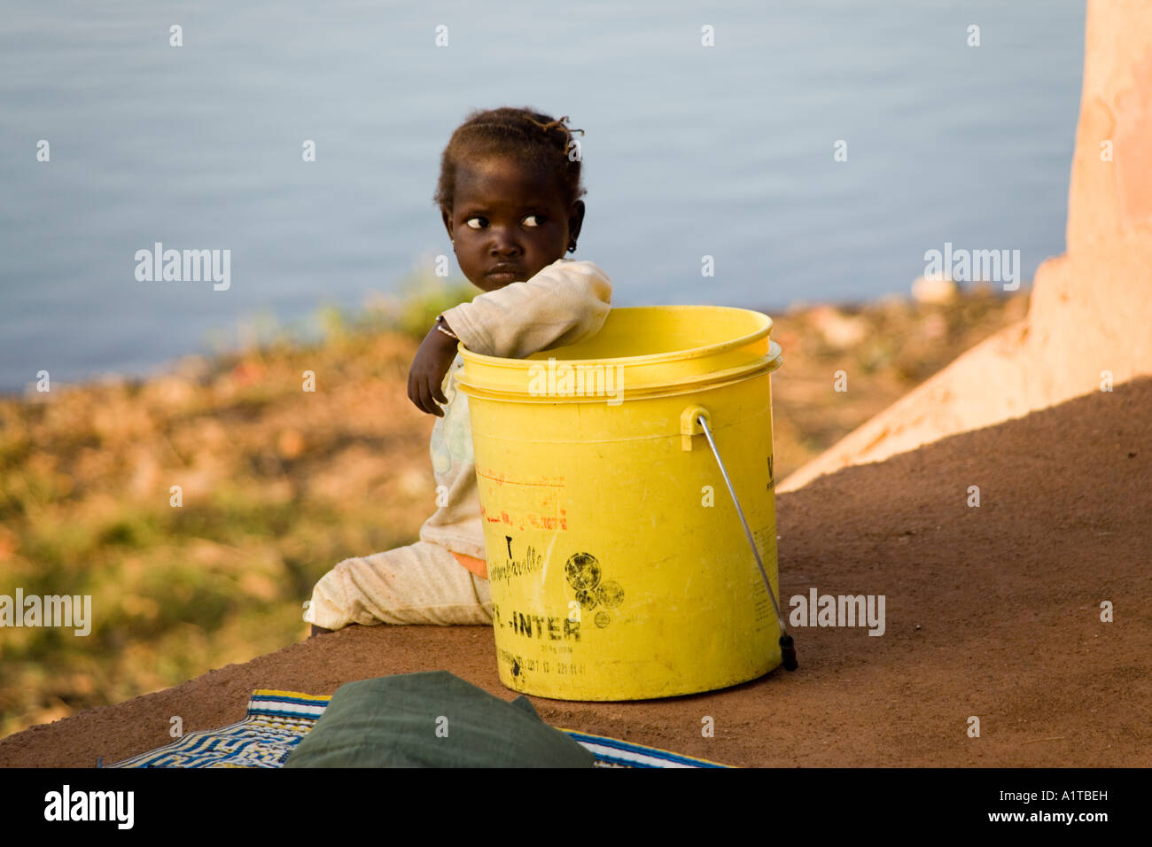 African boy river hi-res stock photography and images - Alamy