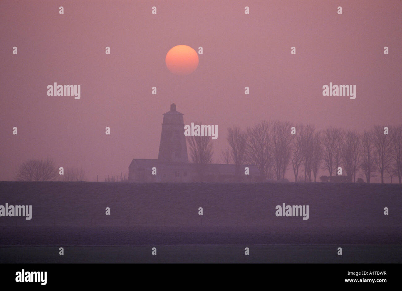 East Light. Inland Lighthouse. Sutton Bridge Lincolnshire, England