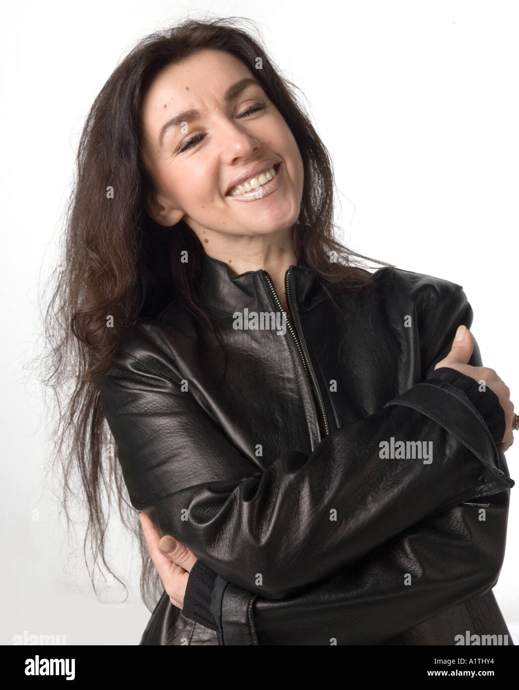Portrait of a young woman Stock Photo
