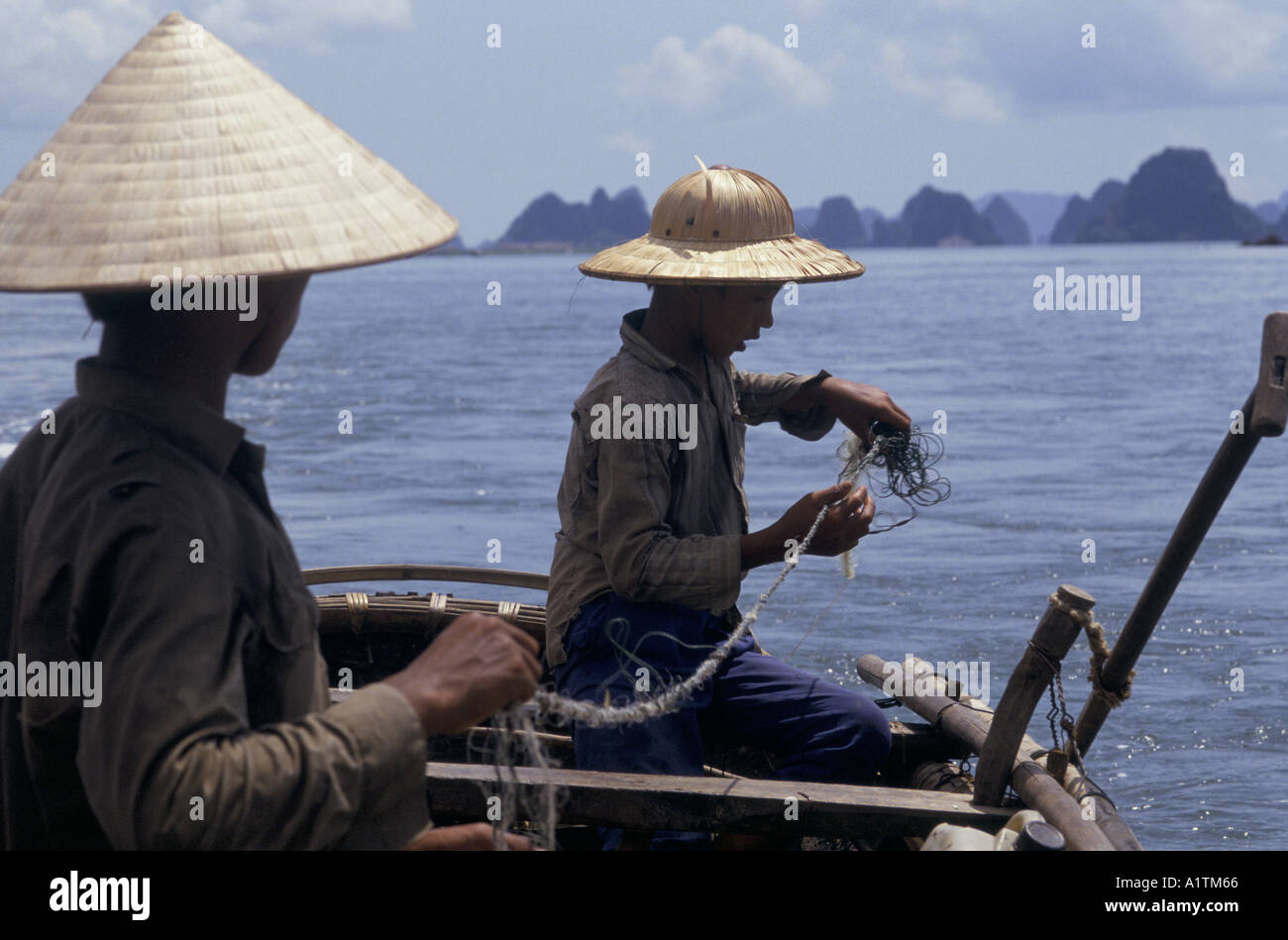 Two men fishing boat hi-res stock photography and images - Alamy