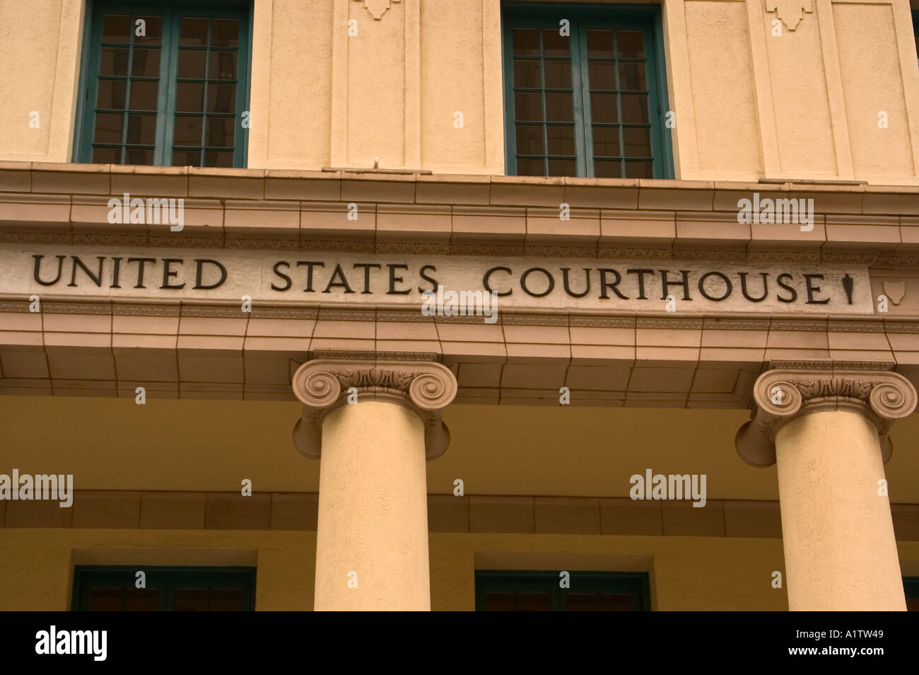 United States Courthouse Stock Photo