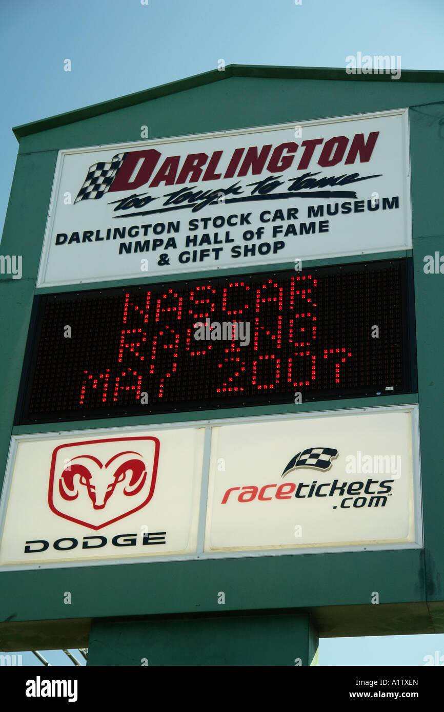 AJD55031, Darlington, SC, South Carolina, Darlington Speedway Stock ...