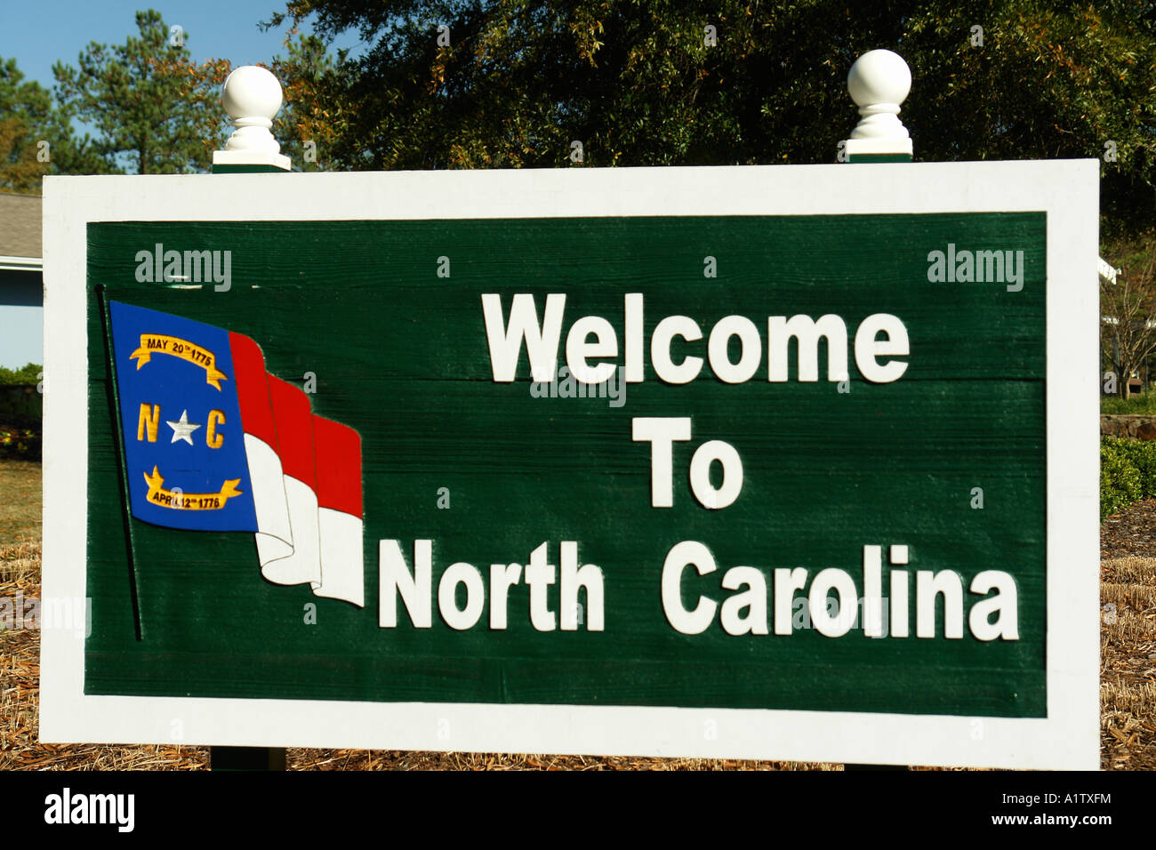 north carolina road sign hires stock photography and images