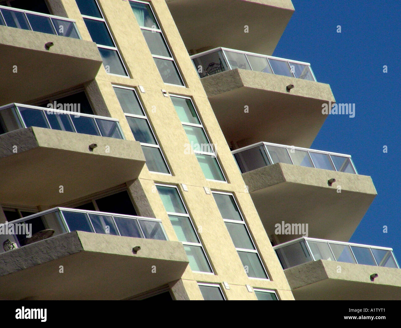 High rise buildings in Fort lauderdale, Florida USA Stock Photo - Alamy