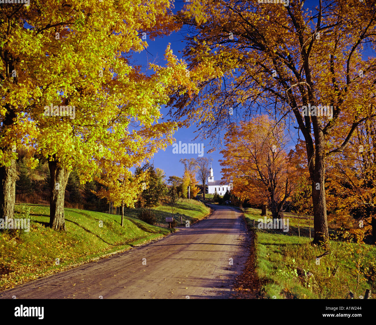 farmland near Vermont USA Stock Photo Alamy