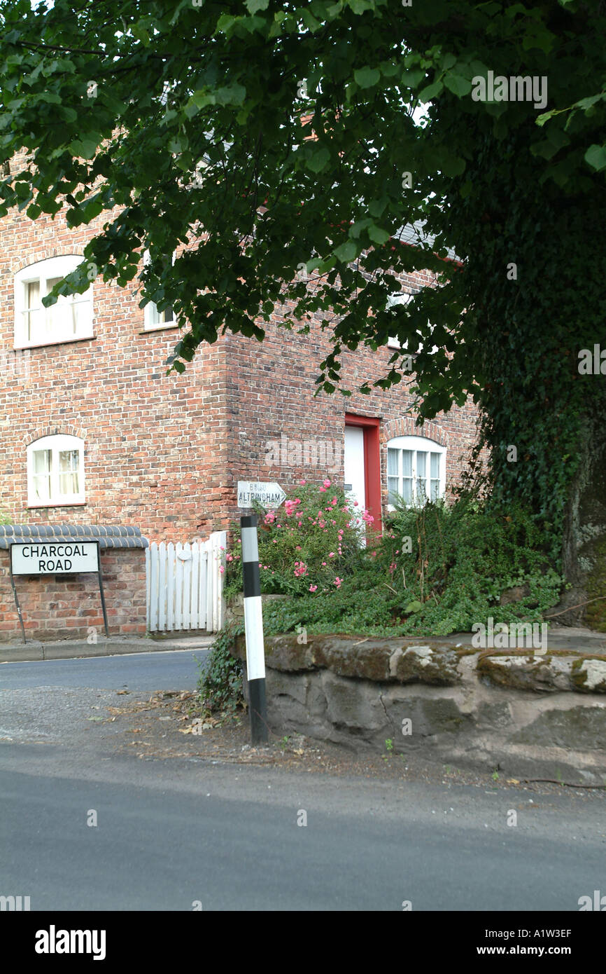 The villiage of dunham massey cheshire england Stock Photo Alamy