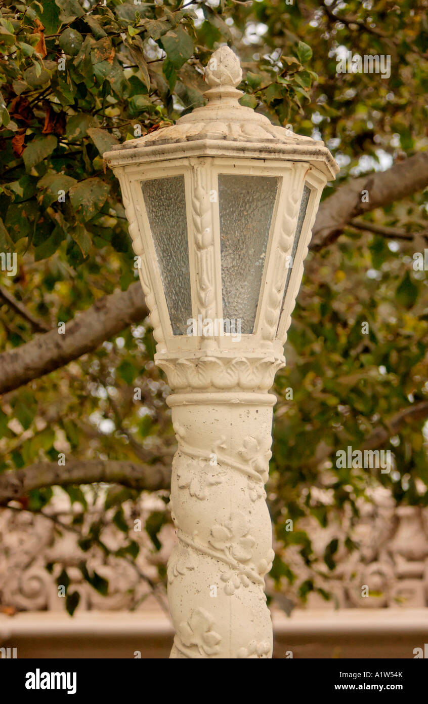 Light fixture on the campus of the University of San Diego in San Diego