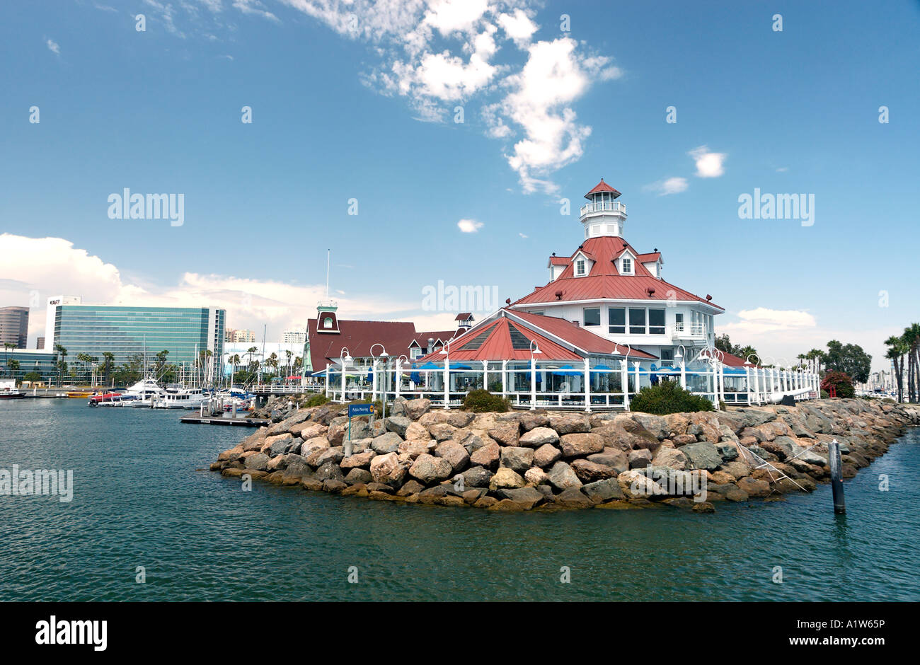 Shoreline Village Long Beach California USA Stock Photo - Alamy