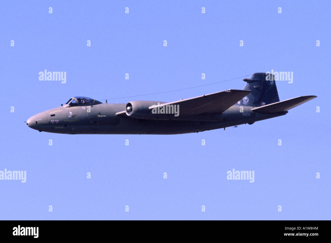 BAe Canberra PR9 operated by the RAF. Stock Photo