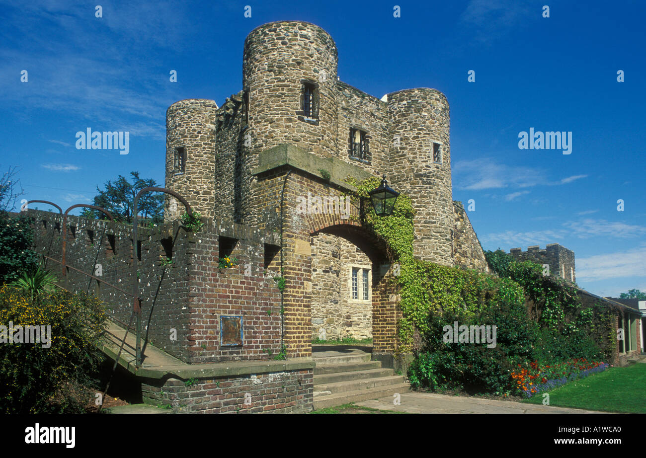 Ypres Tower Rye Castle East Sussex England UK GB EU Europe eye35.com Stock Photo