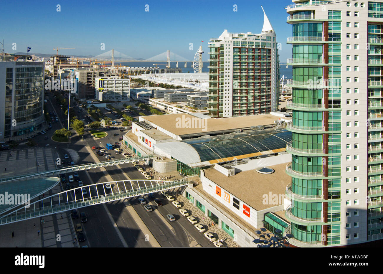 Lisbon's expo district Stock Photo Alamy