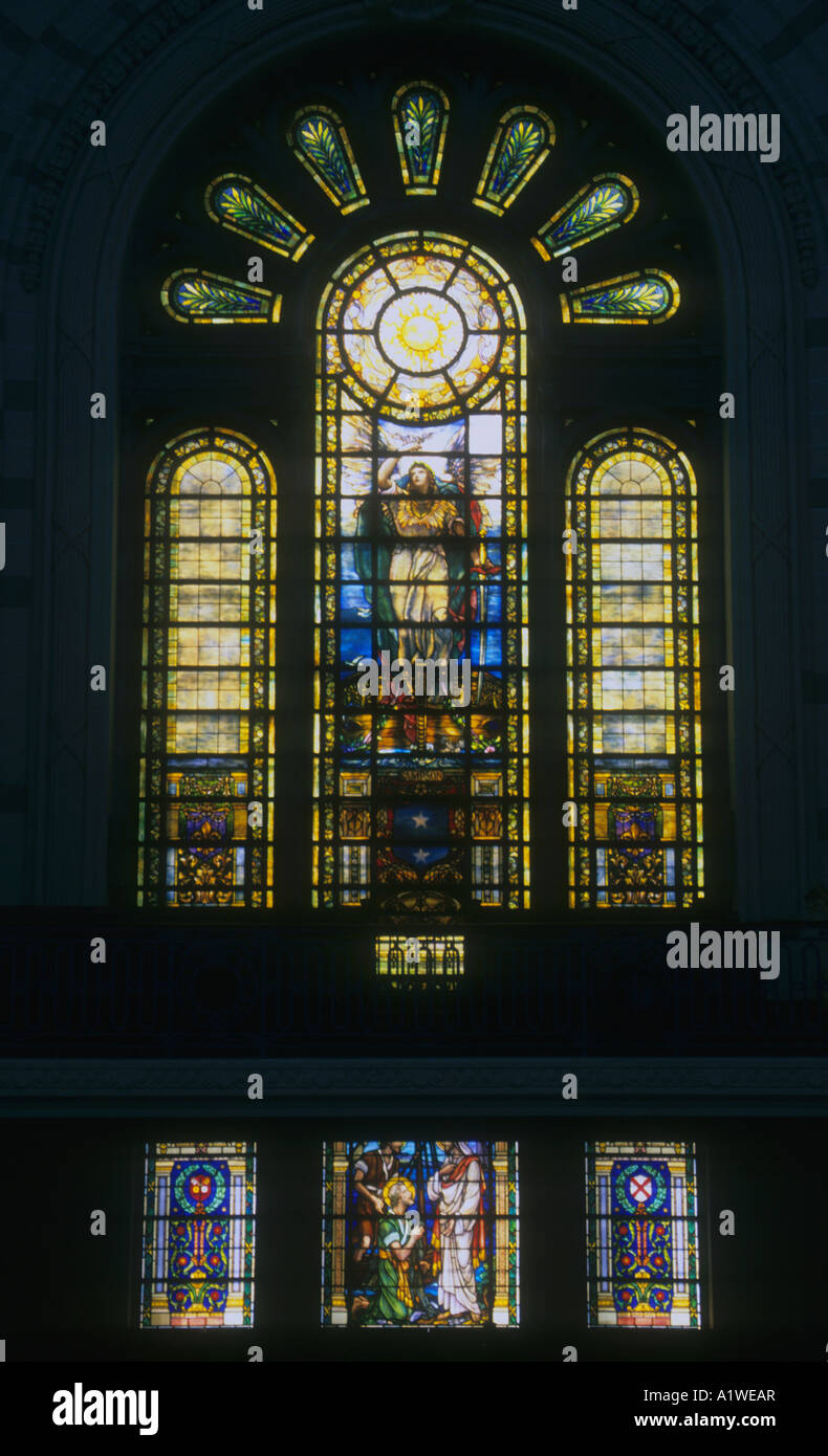 Stained Glass Windows, Located Inside The American Navel Academy Church