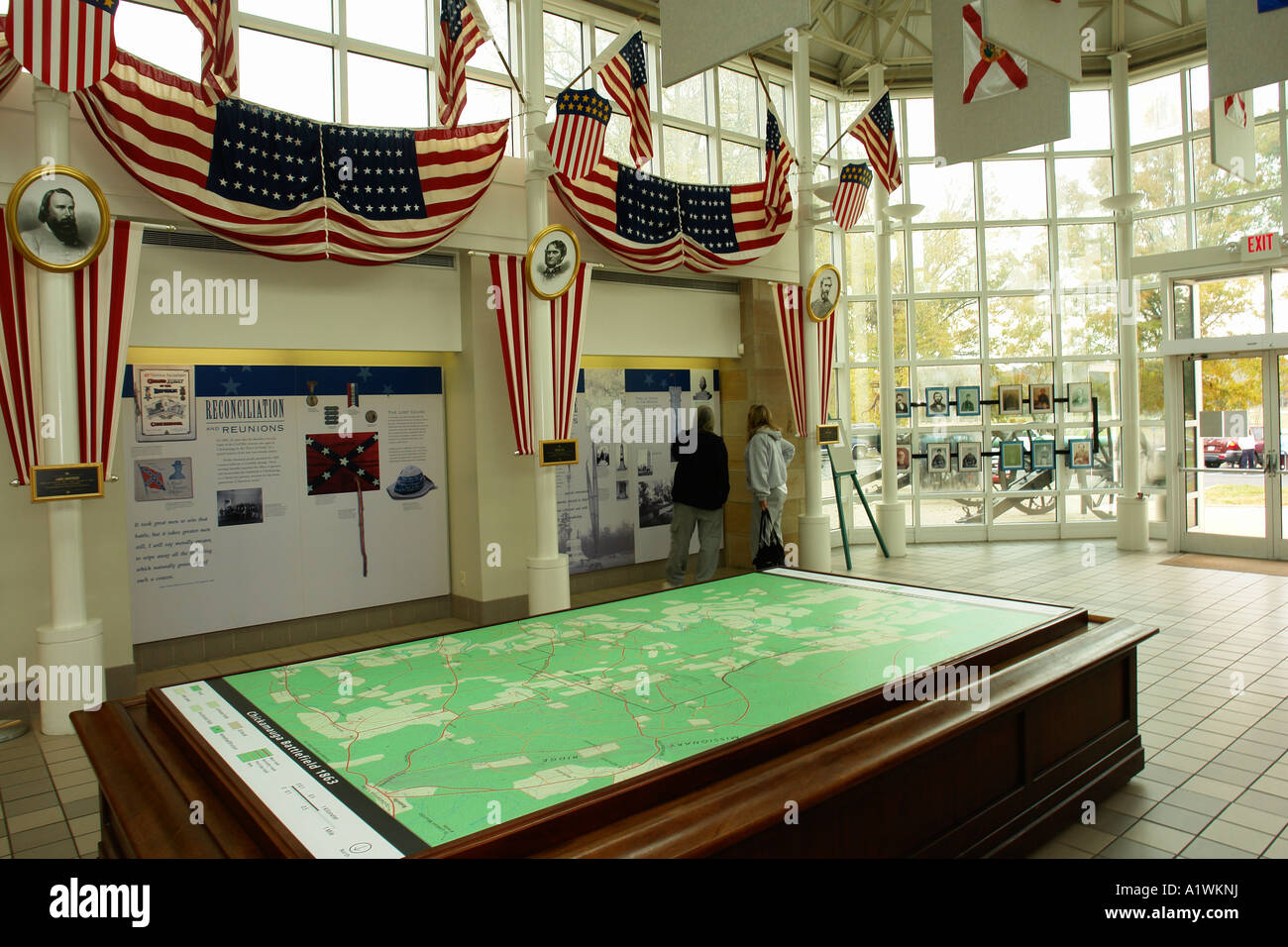 Chickamauga visitor center hires stock photography and images Alamy