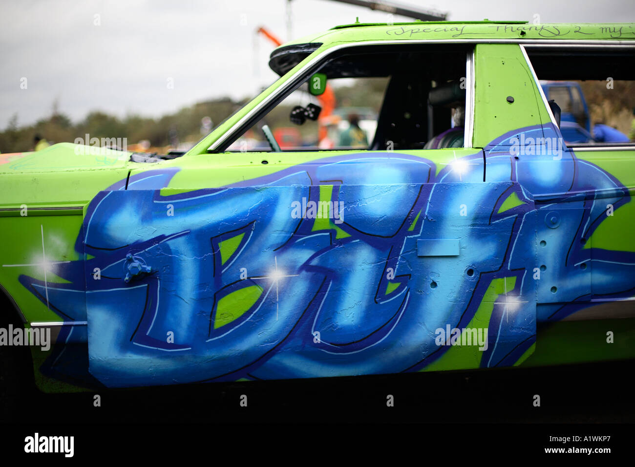 Banger racing hi-res stock photography and images - Alamy
