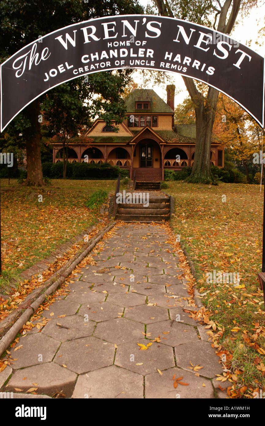 AJD54267, Atlanta, GA, The Wren's Nest Stock Photo Alamy