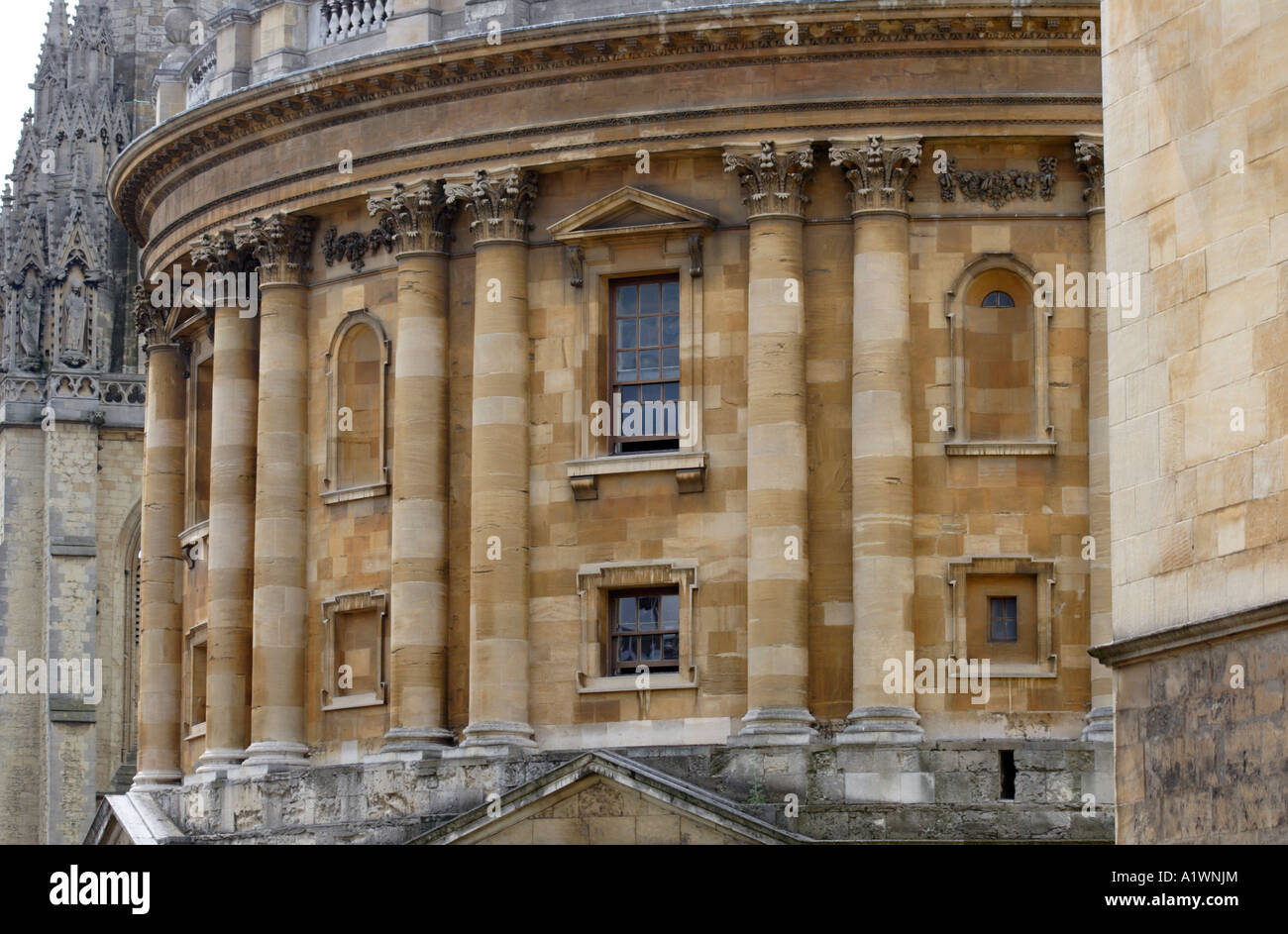 Reading Room for the Bodleian Library Radcliffe Square Oxford England UK Stock Photo