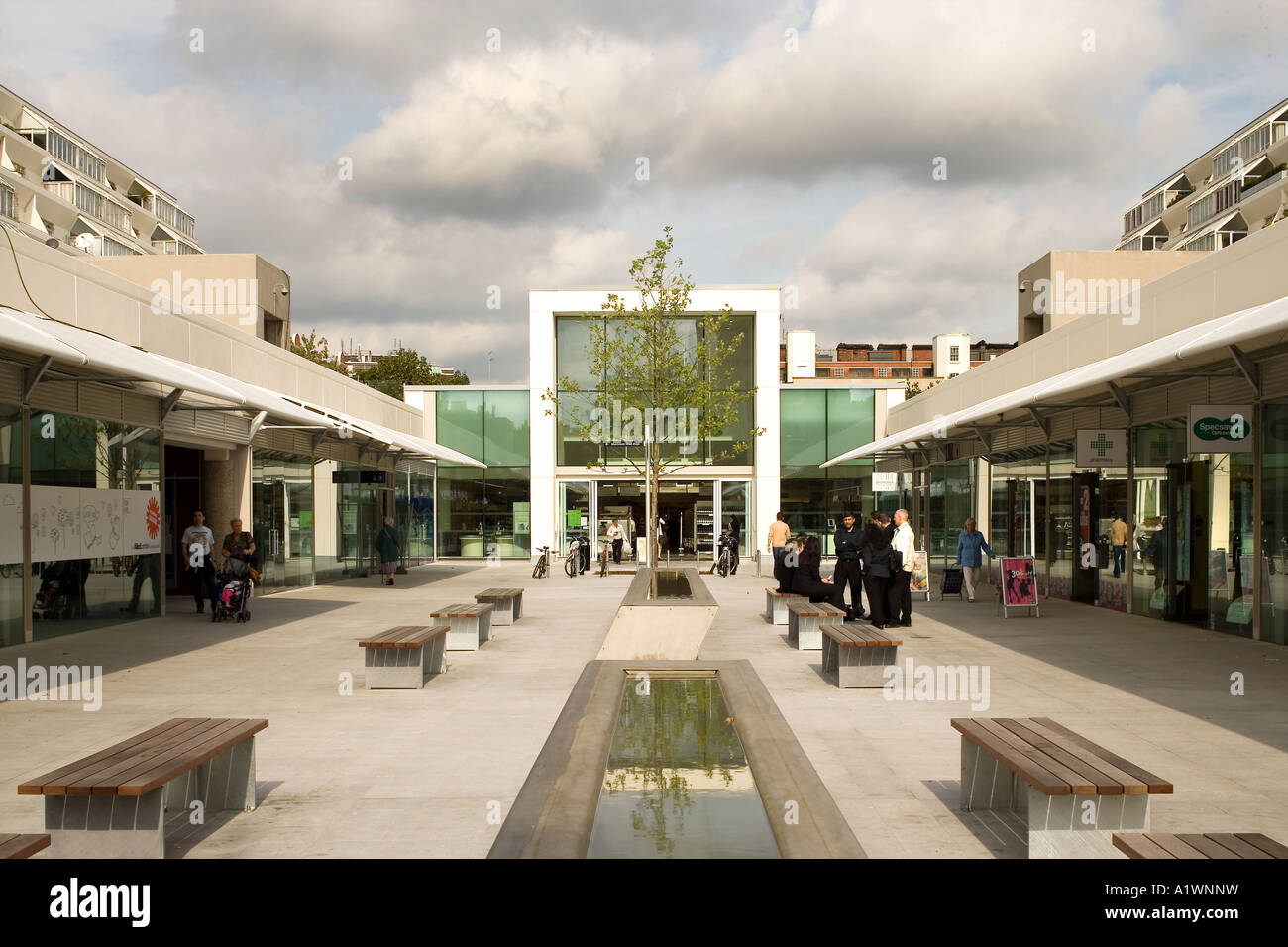 The Brunswick Centre, Camden, London, 196671, listed Grade II