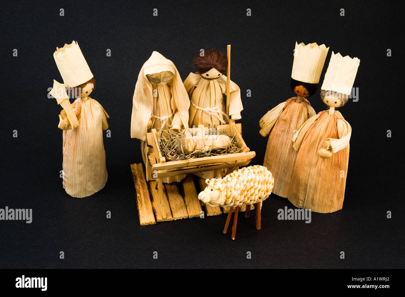 A nativity scene Stock Photo - Alamy
