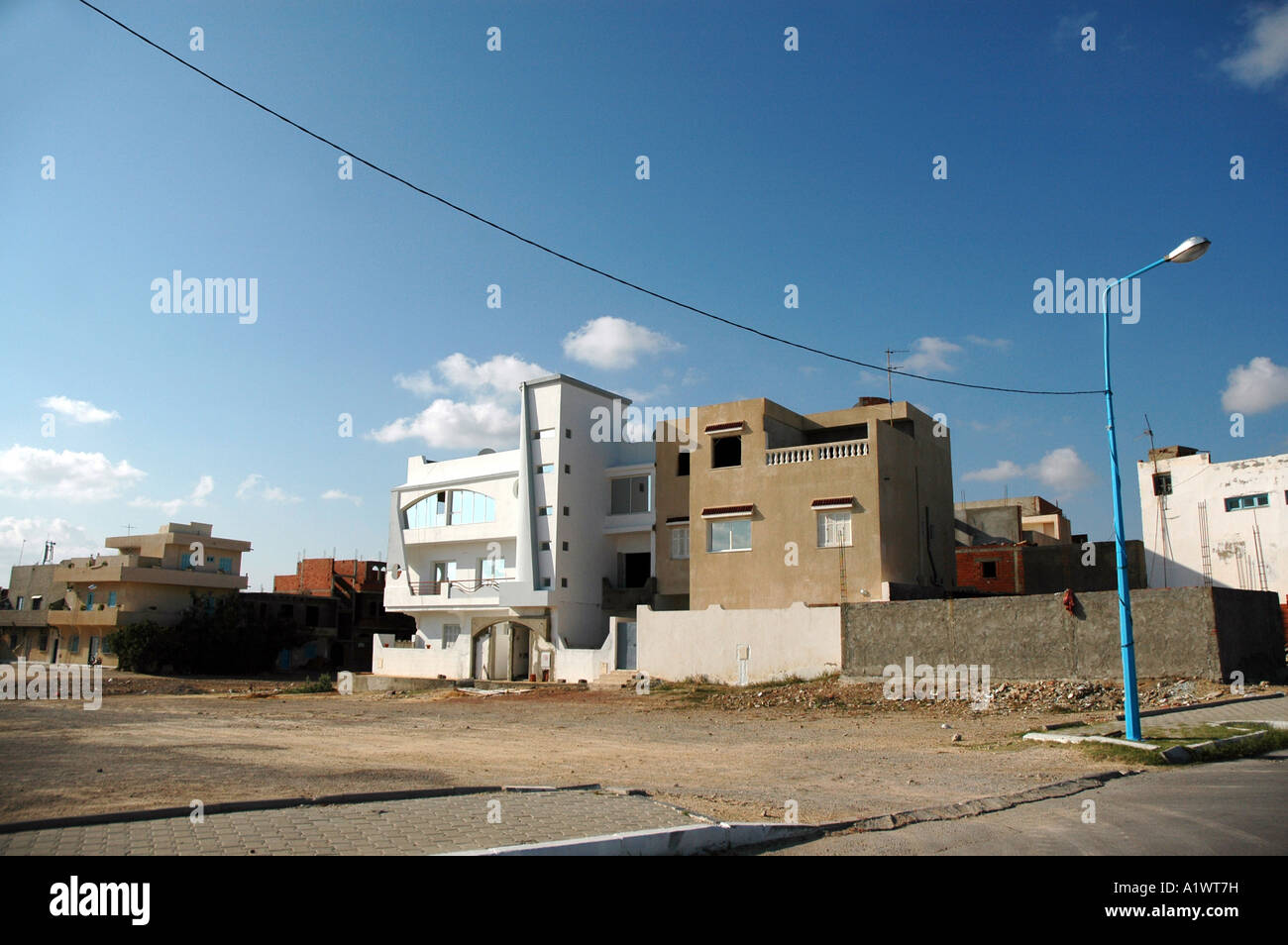 detached house in Sousse in Tunisia Stock Photo Alamy