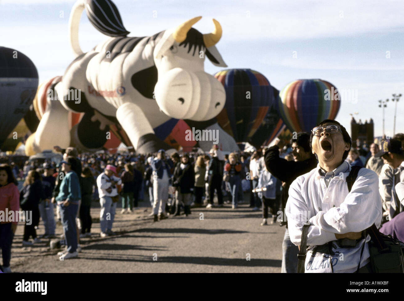 ALBUQUERQUE BALLOON FESTIVAL NEW MEXICO USA INTERNATIONAL BALLOON