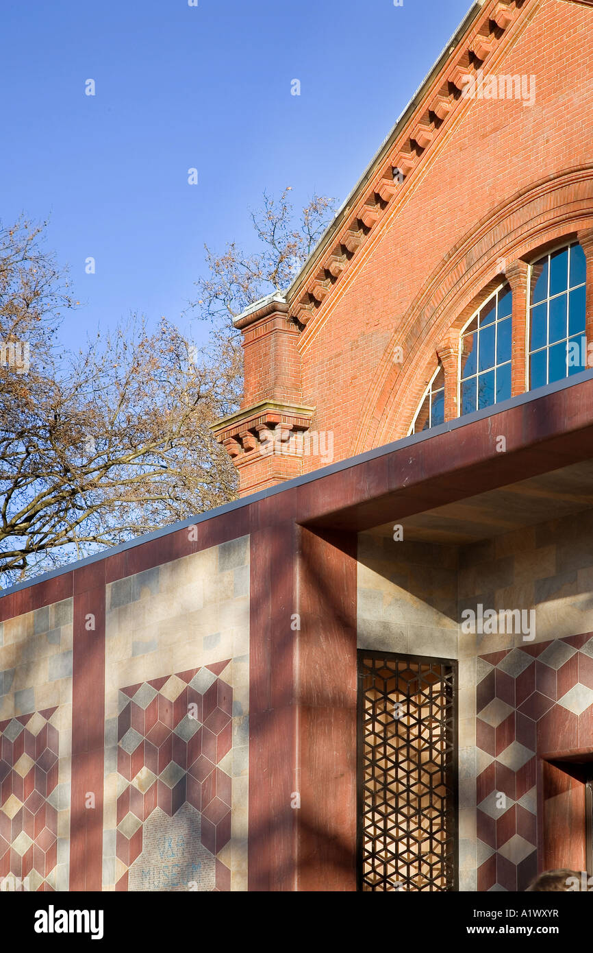 Museum of Childhood, Bethnal Green, London. New entrance Architect: Caruso St John Stock Photo