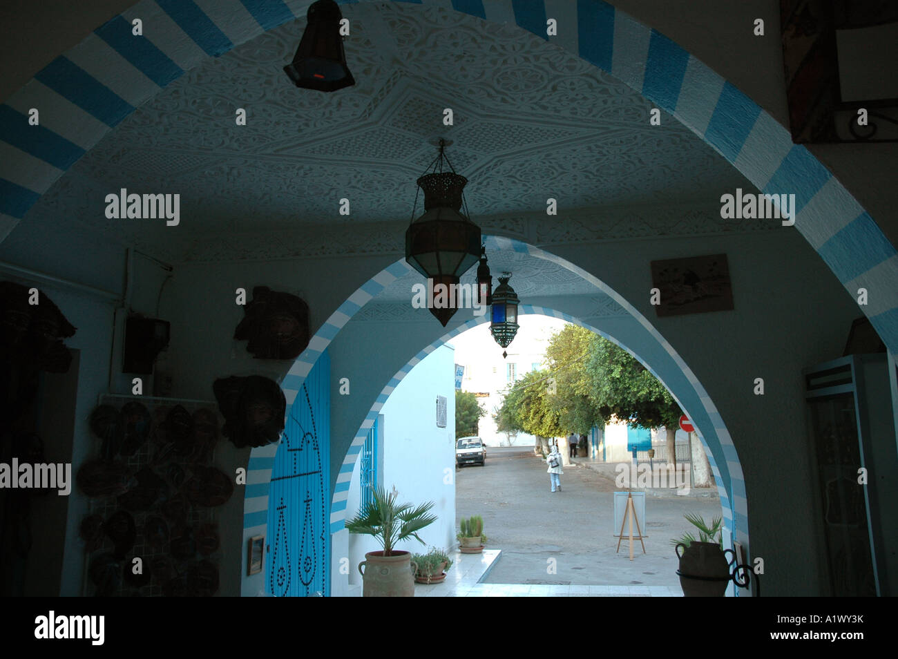 Mini Souk Shopping in djerba hi-res stock photography and images - Alamy