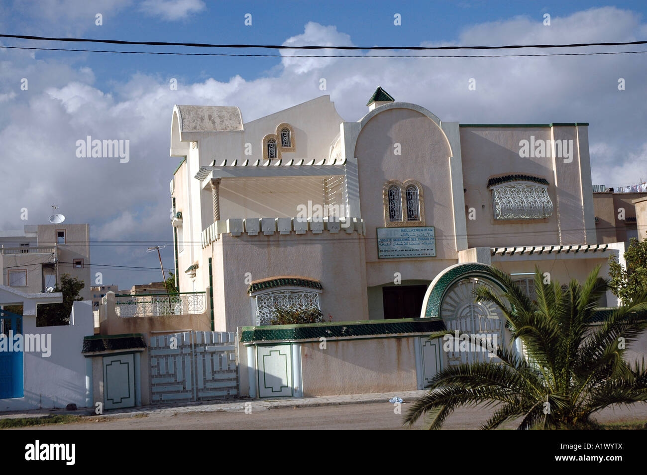 House in Sousse, Tunisia Stock Photo Alamy