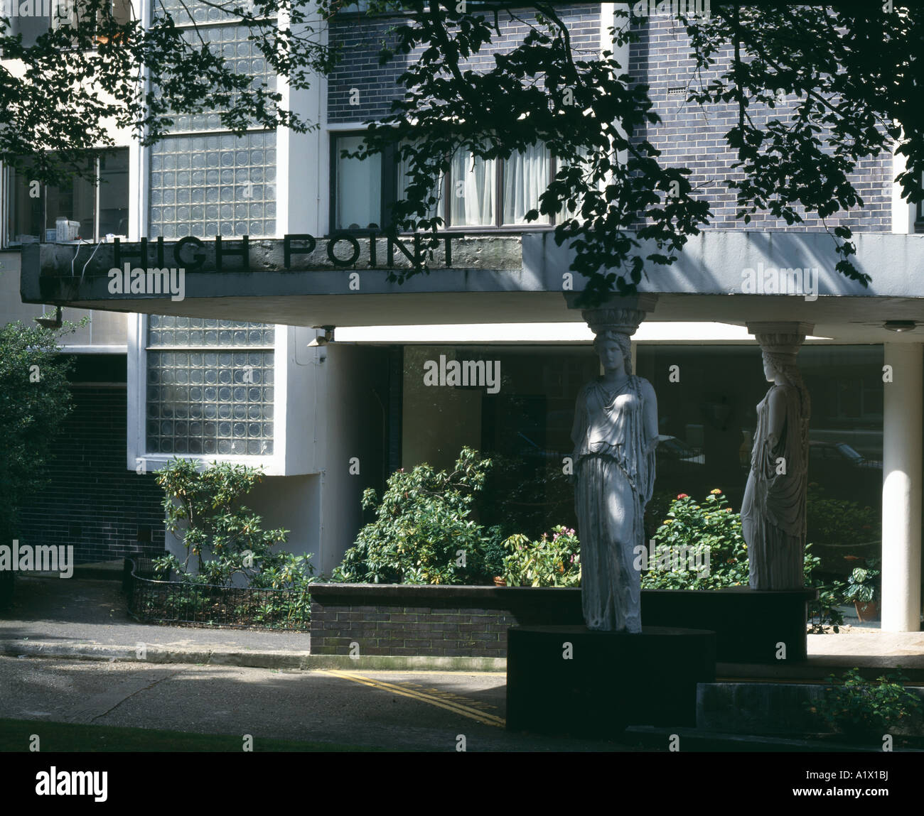 Highpoint Flats, Highgate (1936. Architect Berthold Lubetkin and