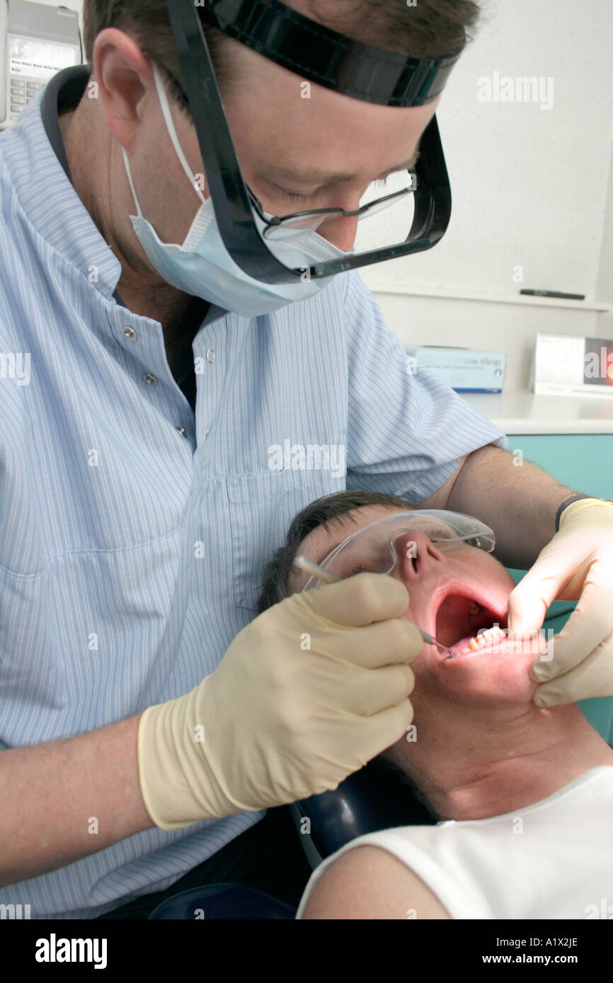 Dental examination 4 Stock Photo Alamy